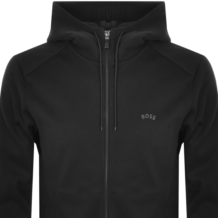 Full zip hoodie black sales